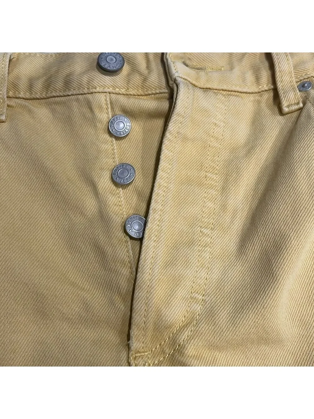 Boyish yellow denim